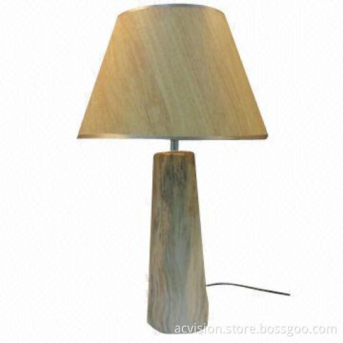 Home Decor Ceramic Wooden Stand Table Lamp